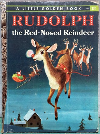 Item #16393 Rudolph the Red Nosed Reindeer. Barbara Shook Hazen, adapted from the, Robert L. May,...