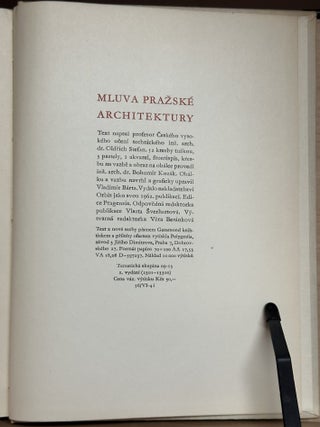 Mluva Prazske Architektury