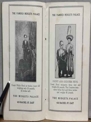 Biographical Sketches of Count and Countess Philip Nicol : The King and Queen of all Midgets