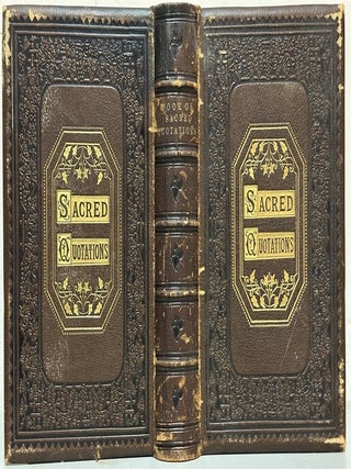 Item #16906 Sacred Quotations : or, Scripture Themes and Thoughts, as Paraphrased by the Poets....