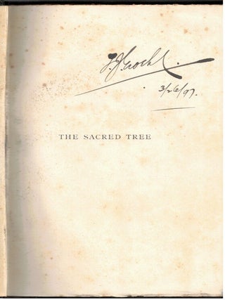 The Sacred Tree : or The Tree in Religion and Myth