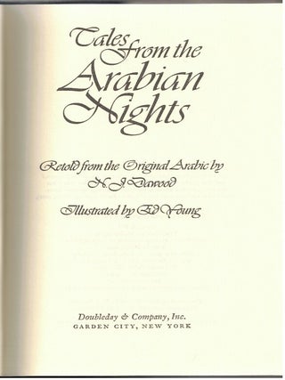 Tales from the Arabian Nights : Retold from the Original Arabic