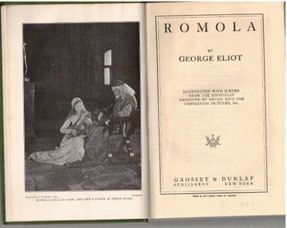 Romola : Illustrated with scenes from the Photoplay produced by Henry King for Inspiration Pictures, Inc