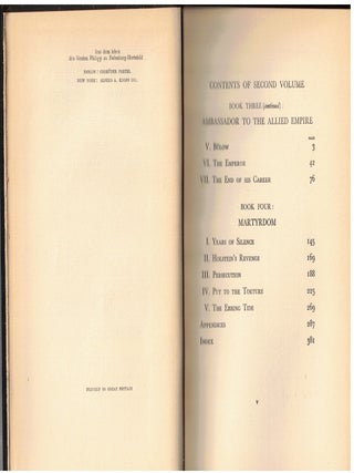 Philip Eulenburg : The Kaiser's Friend [2 volumes]