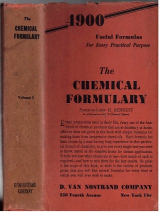 The Chemical Formulary : Volume 1, Volume 2, and Volume 3