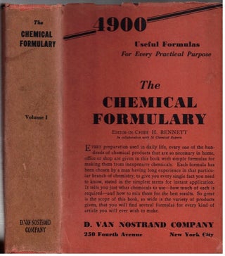 The Chemical Formulary : Volume 1, Volume 2, and Volume 3