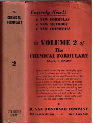 The Chemical Formulary : Volume 1, Volume 2, and Volume 3