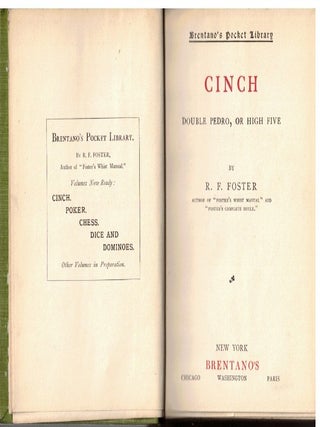 Cinch :; Double Pedro, or High Five