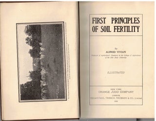 First Principles of Soil Fertility