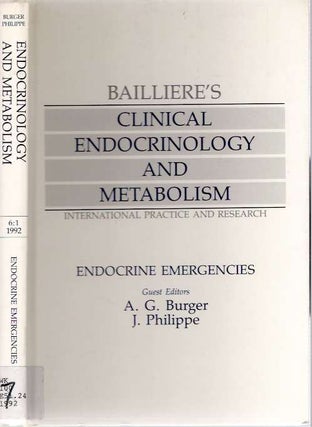 Item #3819 Bailliere's Clinical Endocrinology and Metabolism : International Practice and...