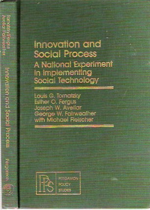 Item #3942 Innovation and Social Process : A National Experiment in Implementing Social...