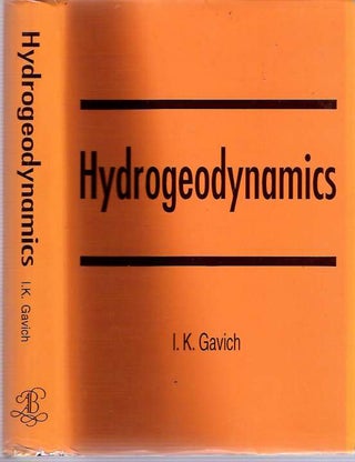Item #3979 Hydrogeodynamics. Irina Konstantinova Gavich