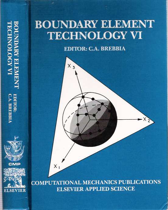 Item #4372 Boundary Element Technology VI. Carlos Alberto Brebbia.