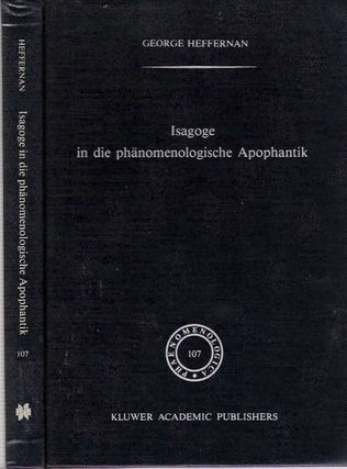 Item #4511 Isagoge in die Phänomenologische Apophantik : Eine Einführung in die...