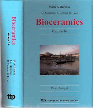 Item #5319 Bioceramics : Volume 16 : Proceedings of the 16th International Symposium on Ceramics...