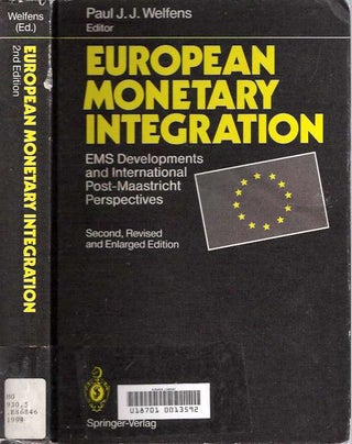 Item #5765 European Monetary Integration : EMS Developments and International Post-Maastricht...