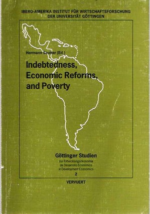 Item #5915 Indebtedness, Economic Reforms, and Poverty. Hermann Sautter