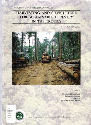 Item #6066 Proceedings of the Symposium on Harvesting and Silviculture for Sustainable Forestry...