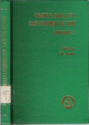 Item #6605 Water Quality Instrumentation : Volume 2 : Selected Papers from International...