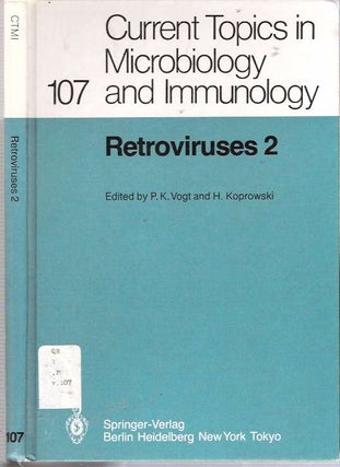 Item #6736 Retroviruses II. Peter K Vogt, Hilary Koprowski