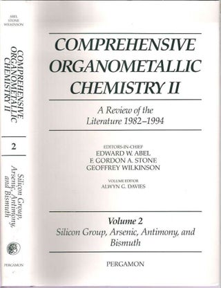 Item #7257 Comprehensive Organometallic Chemistry II Volume 2 Silicon Group, Arsenic, Antimony...