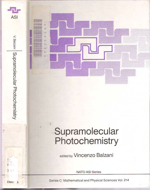 Item #7456 Supramolecular Photochemistry. Vincenzo Balzani.