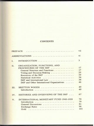 The International Monetary Fund 1944-1992 A Research Guide