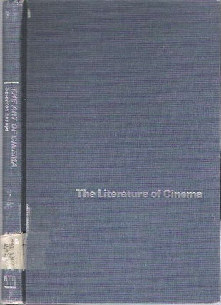 Item #7592 The Art of Cinema : Selected Essays. George Amberg