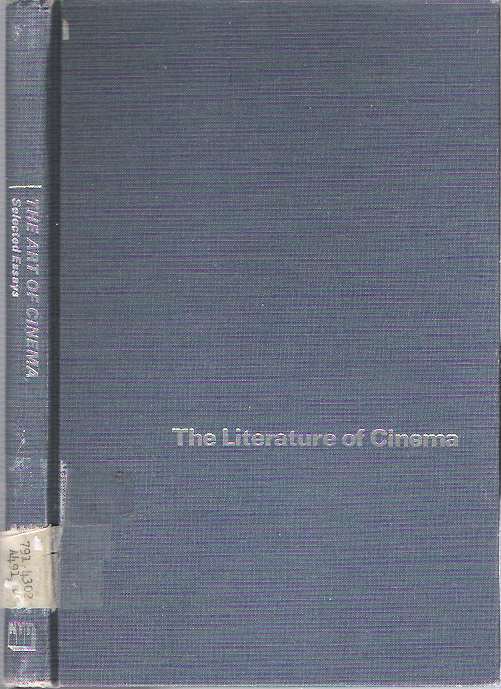 Item #7592 The Art of Cinema : Selected Essays. George Amberg.