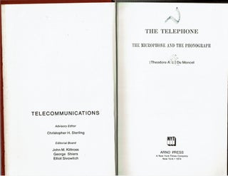 The Telephone, the Microphone, and the Phonograph