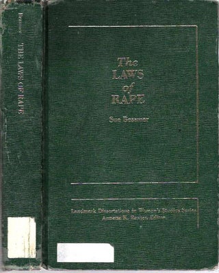Item #8659 The Laws of Rape. Sue Bessmer