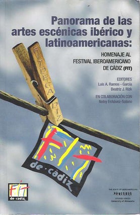 Item #8956 Panorama de las artes escénicas ibérico y latinoamericanas : Homenaje al Festival...