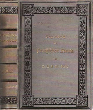 Item #9208 Sagenbuch des Preussischen Staats : Erster Band. Johann Georg Theodor Grässe
