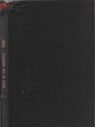 Item #9322 Seats of the Colonists and Other Furnishings, William Rotch Ware