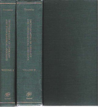 Item #9663 Encyclopaedia of Literary and Typographical Anecdote : In two volumes: Volume I and...
